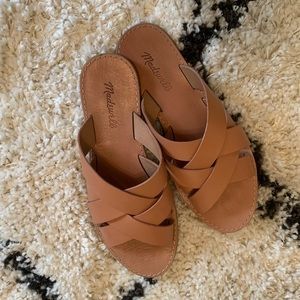 Madewell | The Boardwalk Woven Slide Sandal
